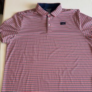 Good Good Golf Striped Polo Shirt